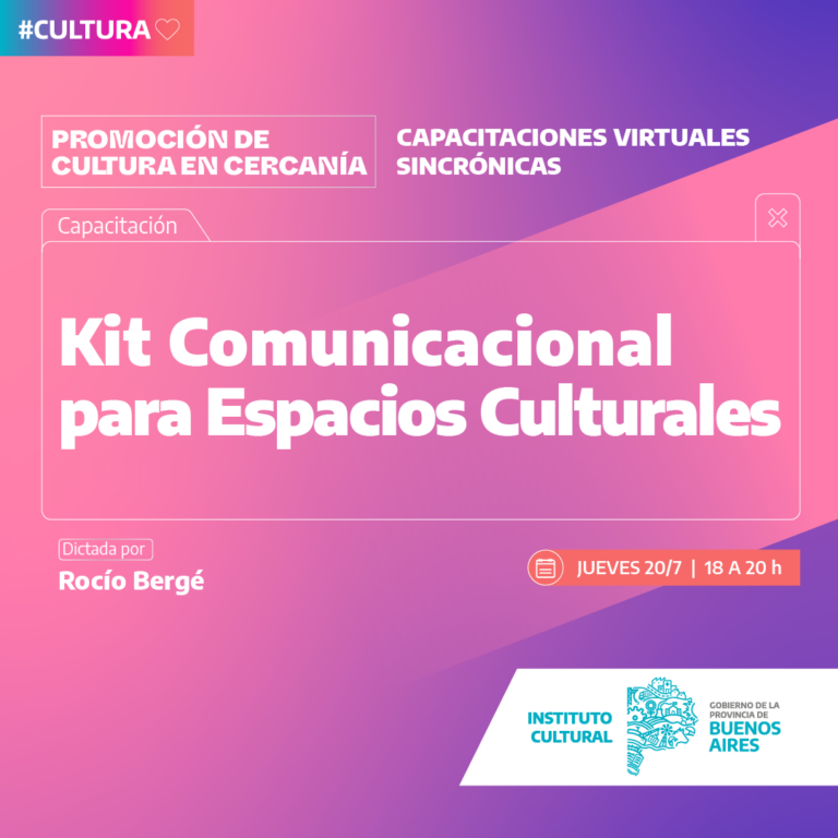 Kit Comunicacional para Espacios Culturales